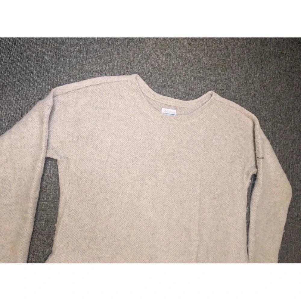 Columbia Wool Blend Pullover Crew neck  Sweater XL Gorpcore Long sleeve Shirt